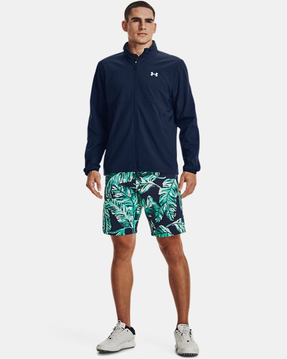 Men's UA Drive Printed Shorts, Navy, pdpMainDesktop image number 2